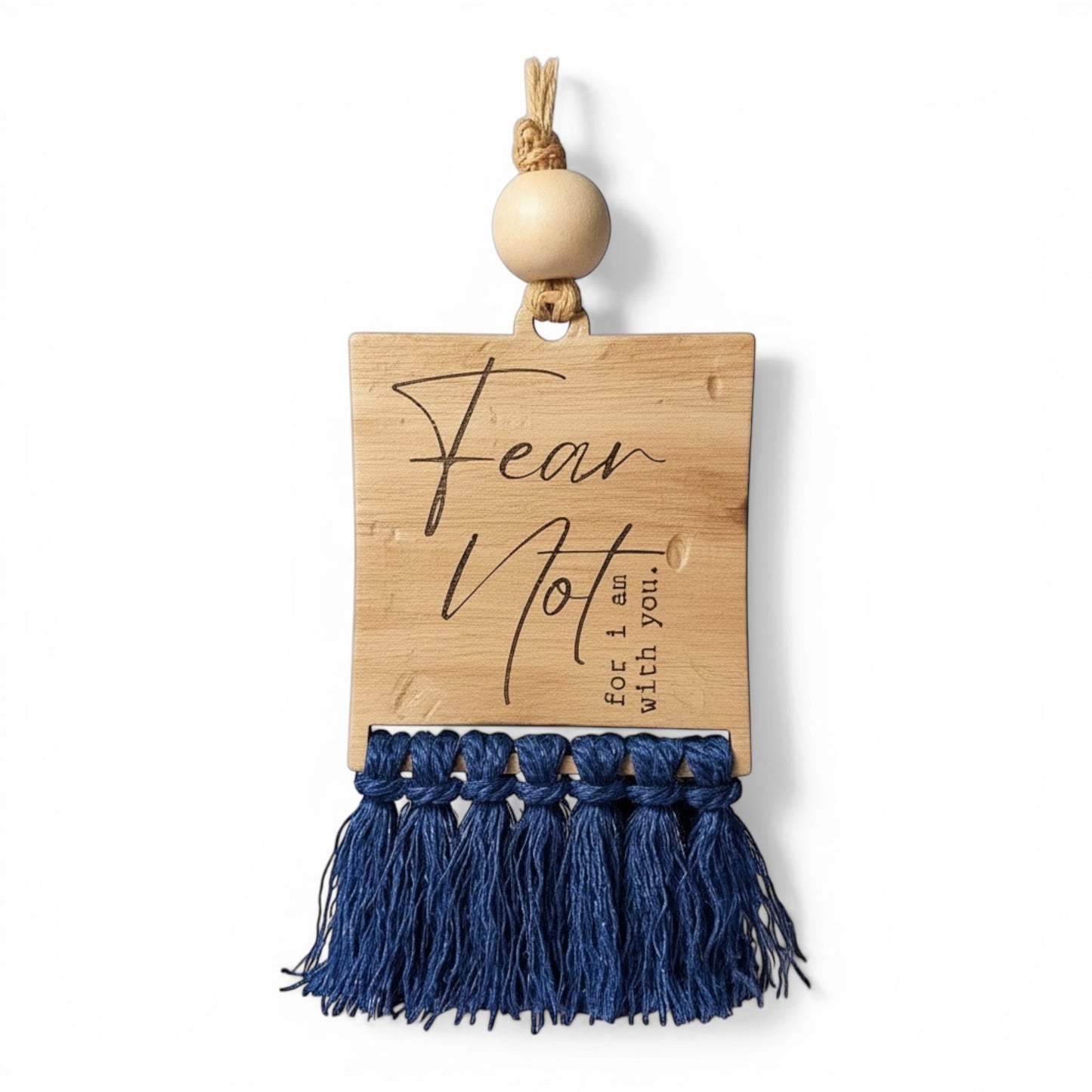 Inspirational Bohemian Macrame Car Charms