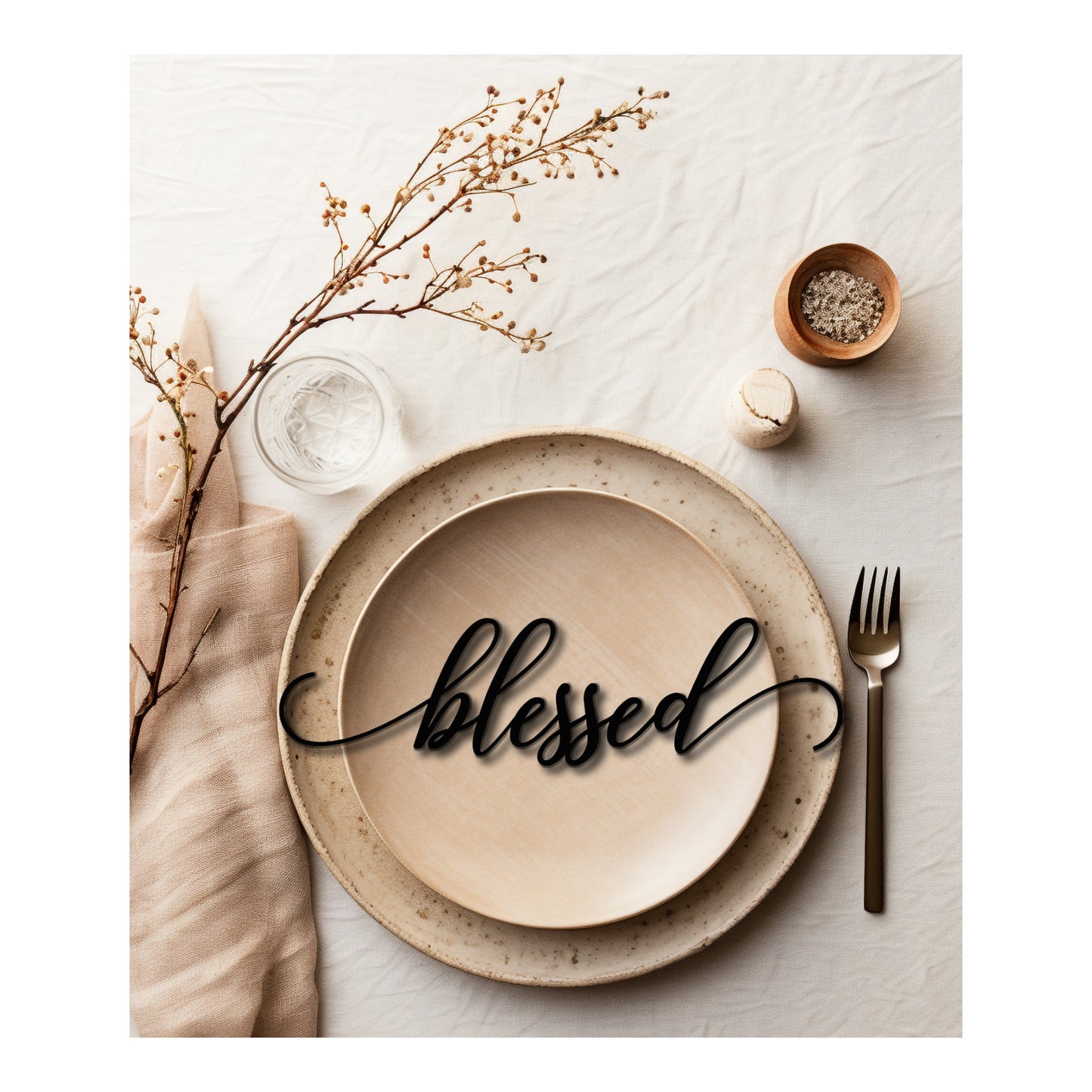 Thanksgiving Dinner Place Cards | Table Decor