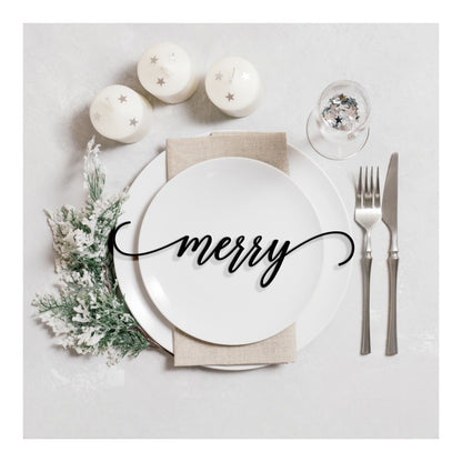 Christmas Dinner Place Cards | Table Decor