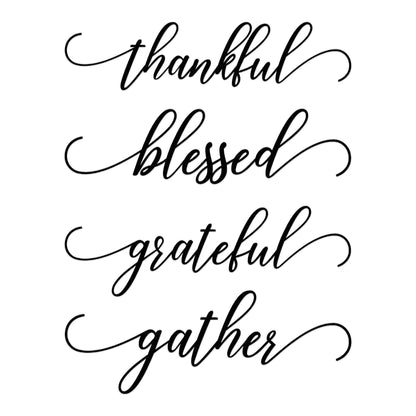 Thanksgiving Dinner Place Cards | Table Decor