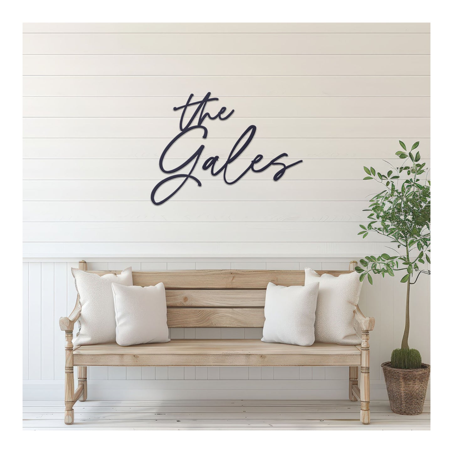 Custom Wooden Name Sign